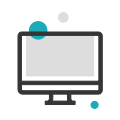 Computer screen icon