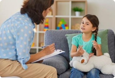 Mother and daughter image