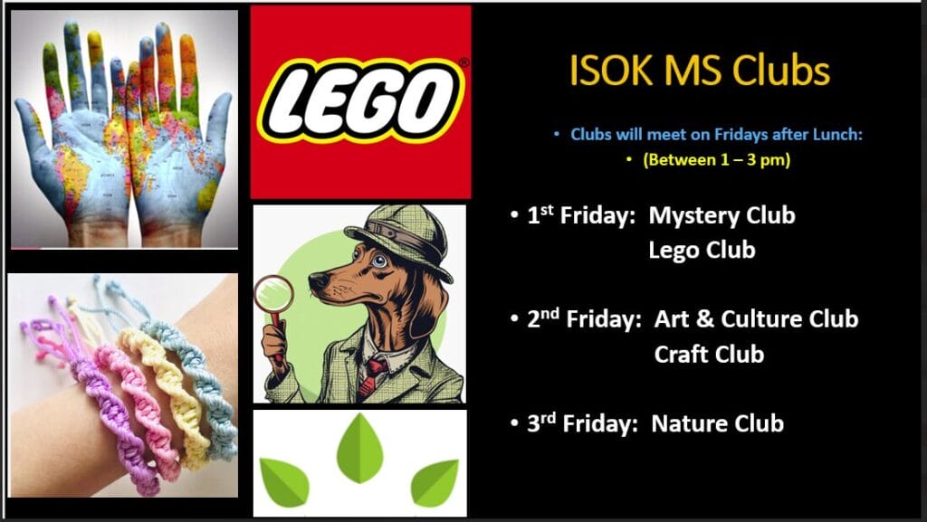 LEGO ISOK MS Clubs